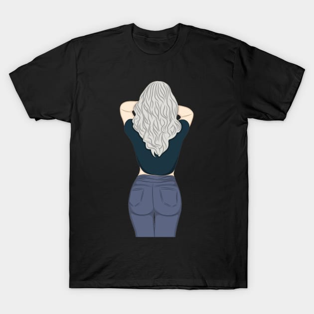 cool girl T-Shirt by ULETI